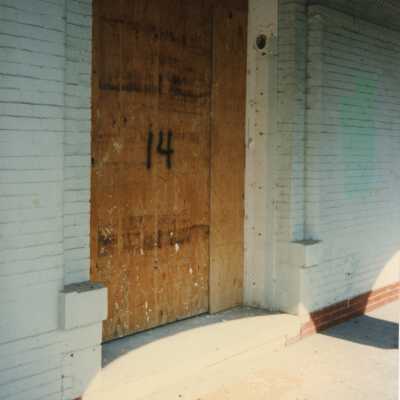 A window labeled number 14.