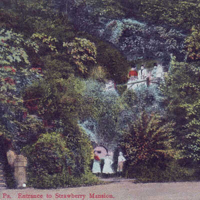Philadelphia, Entrance to Strawberry Mansion