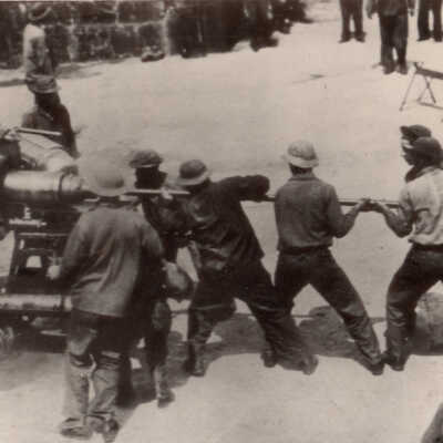 World War I Soldiers at Fort Zachary Taylor