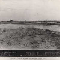 Construction of the runways at Meacham Field
