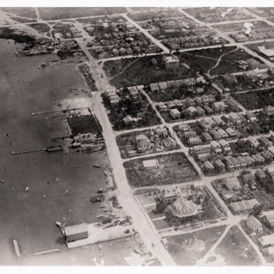 Aerial View of Salt Pond Road