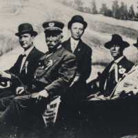          Five men in an open car; Copyright: © Key West Art & Historical Society; Origformat: Print-Photographic
   