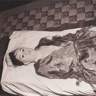 Embalmed body of Elena de Hoyos: Copyright: © Key West Art & Historical Society; Origformat: Print-Photographic