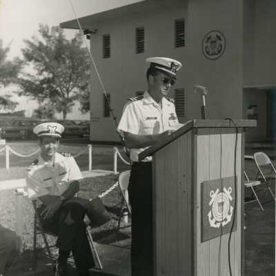 Change of command and retirement of Moore
