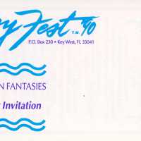 Fantasy Fest 1990 brochure.