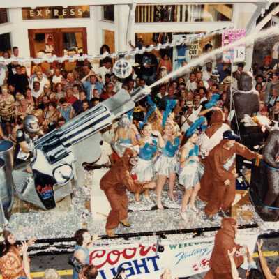 A float on the parade.