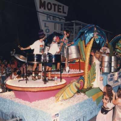 Monroe County Tourist development council float.