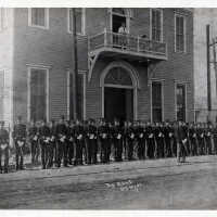 Key West Guard at the Armory Building