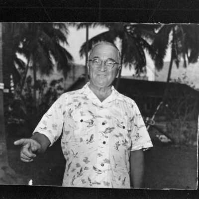 Harry S. Truman in Key West: Copyright: © Key West Art & Historical Society; Origformat: Negative; Resolution: 600 dpi