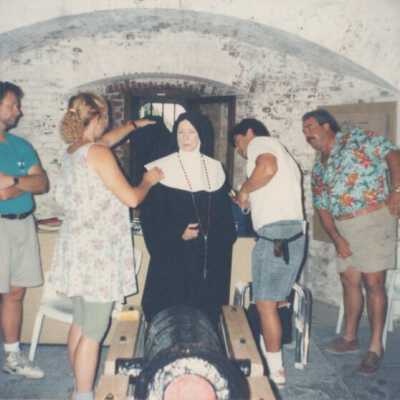 Key West TV Series at East Martello: Copyright: © Key West Art & Historical Society; Origformat: Print-Photographic