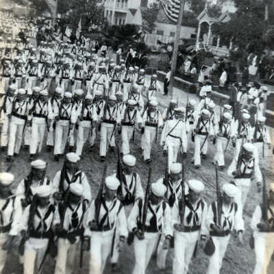 US Navy Sailors on Duval Street