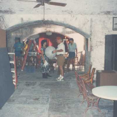 Key West TV Series at East Martello: Copyright: © Key West Art & Historical Society; Origformat: Print-Photographic