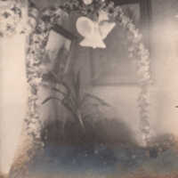 Flower garland with bells