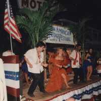 A float in the parade.