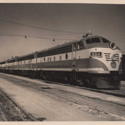 Florida East Coast Locomotive # 504