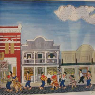 Boza adn his COnga LIne (right view)