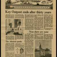          'Key Outpost' Newspaper; Copyright: @ Key West Art & Historical Society; Origformat: Print-Photographic
   