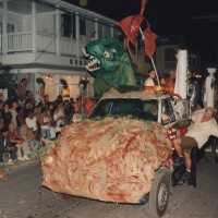 A float in the parade.