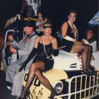 A float in the parade.