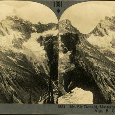 Mt. Sir Donald, Matterhorn of North American Alps, B.C. Canada