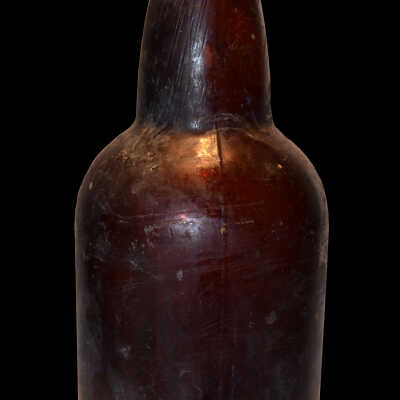 Brown Beer Bottle