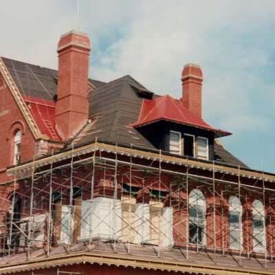 The second floor of the Custom House.