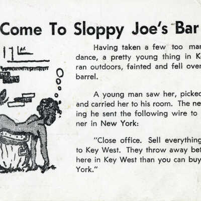Come To Sloppy Joe's Bar