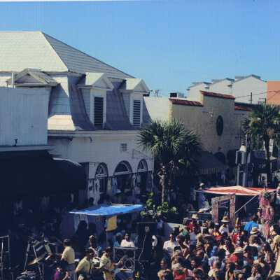 Page 60 and 61 of a magazine blown up and put on glossy paper.