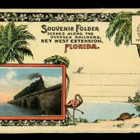 Souvenir Folder of Scenes Along the Overseas Railway