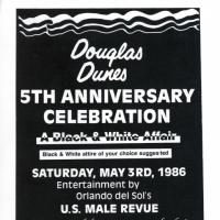          Douglas Dunes 1986 5th Anniversary Party Advertisement (32)
   