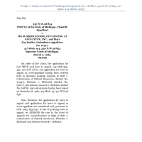          People v Summer School of Painting at Saugatuck Inc Bettles 330 NW2d 854 417 Mich 914 Mich 1983.pdf; PDF provided by Richard Donovan, December 2022
   