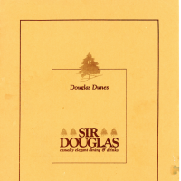 Cafe Sir Douglas Menu