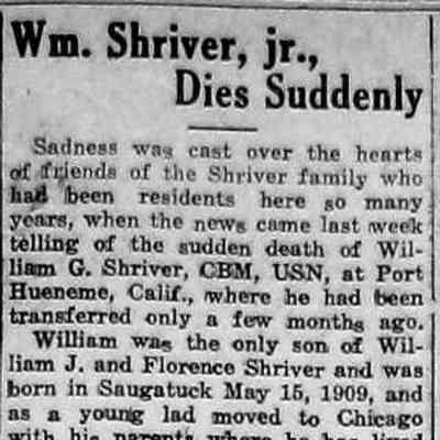 William George Shriver Biography