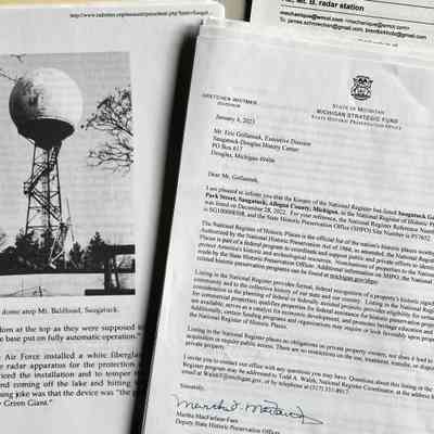 Mt. Baldhead Radar documents