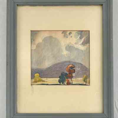 Landscape watercolor