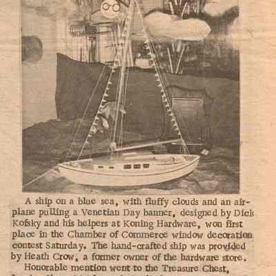 cr 31 Jul 1975 "Thousands Enjoy Venetian Festival"