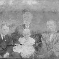          89-1-155B_Newhham_family.jpg 929KB; Four generations of the Newnham family, oldest is Richard B. Newnham, his son Stephen L. Newnham (far right), his son Harry Newnham (far left) and his(?) daughter Ruth
   