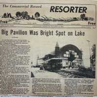 Big Pavilion Was Bright Spot on Lake