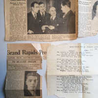 Koning, Erwin L. clippings