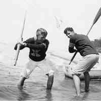          Dick Reneker & Fred Droege in an oar fight 1936.jpg
   