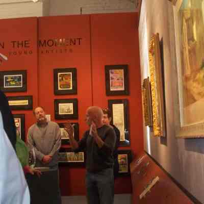 James Schmiechen conducts docent orientation