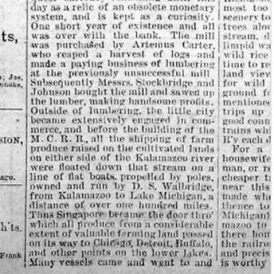 The Commercial Record, August 21, 1885, part 3 of 3: Located in the online Commercial Record database