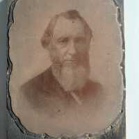 Printing plate of Harvey Lathrop House portrait