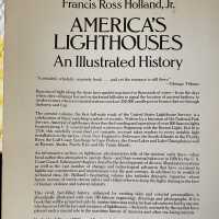          Back cover of America's Lighthouses
   
