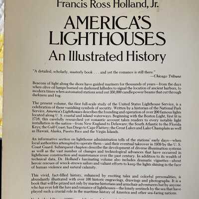 Back cover of America's Lighthouses