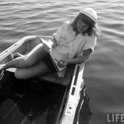 from "Saugatuck Art Colony Life 1949 Loomis Deam"
