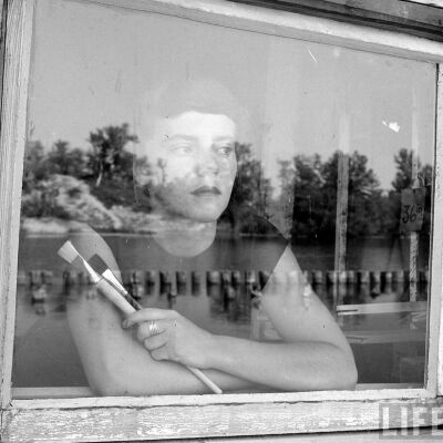 from "Saugatuck Art Colony Life 1949 Loomis Deam"