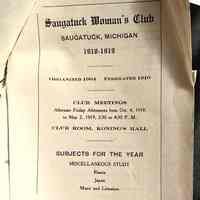          Program 1918-1919
   