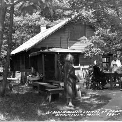 Scanlon-postcard014.jpg 467KB: With Elsa Ulbricht in foreground