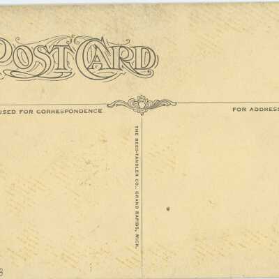 Ferry Landing Postcard Reverse
